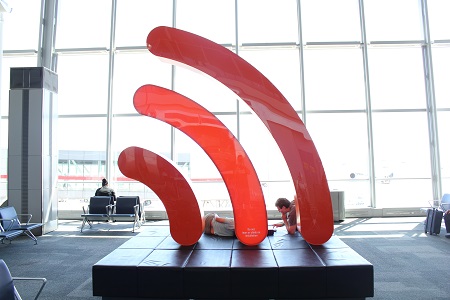 Image of a Wi-Fi symbol