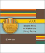 Cover of 2008 National Medal for Museum and Library Service brochure