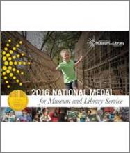 Cover of 2016 National Medal for Museum and Library Services brochure