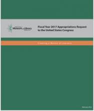 cover of FY2017 Congressional Justification Cover of FY2017 Congressional Justification