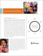 Cover of Growing Young Minds: Executive Summary