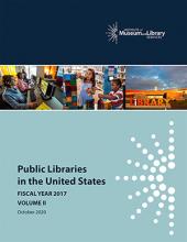 Cover of Public Libraries in the United States Survey: Fiscal Year 2017, Volume 2 Cover of Public Libraries in the United States Survey: Fiscal Year 2017, Volume 2