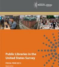 FY2013 Public Libraries Survey Cover of Public Libraries in the United States Survey: Fiscal Year 2013