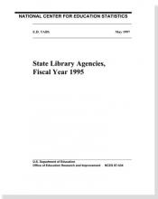 Cover of E.D. TAB: State Library Agencies, Fiscal Year 1995
