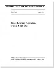 Cover of E.D. TAB: State Library Agencies: Fiscal Year 1997