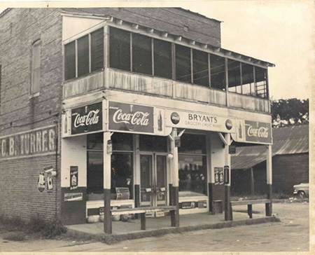 Bryant's Grocery building archival photo