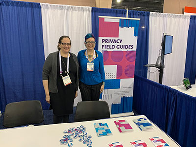 Privacy Advocacy Guides Booth at ALA