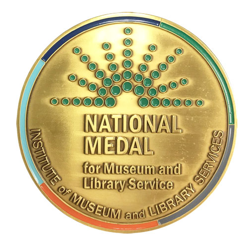 National Medal Museum and Library Service medallion
