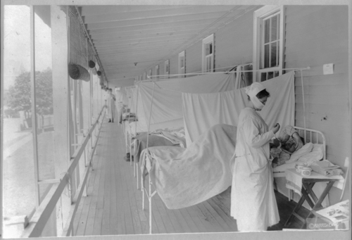 Influenza ward, Walter Reed Hospital, Washington, D.C.