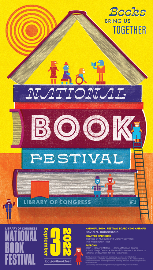 National Book Festival 2022 poster