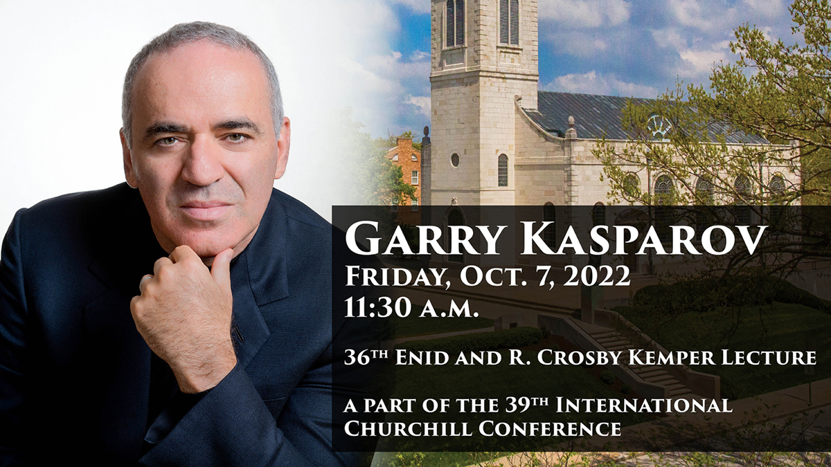 Garry Kasparov, Keynote Speaker