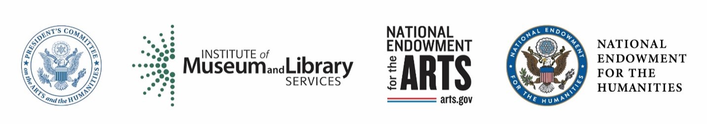 PCAH, IMLS, NEA, NEH logos