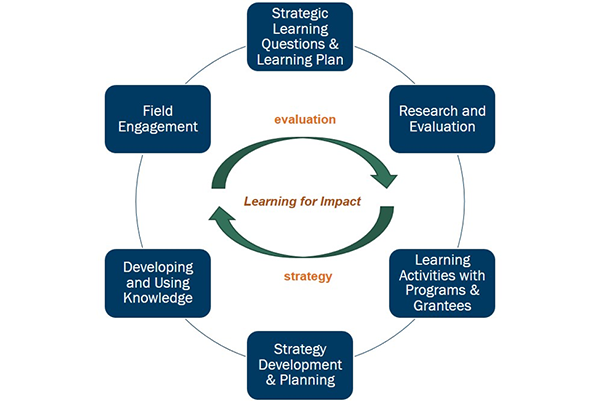 Cycle of a learning organization framework