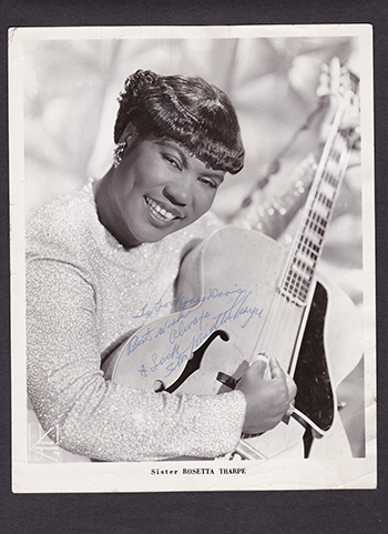 R&B, Rock and Roll pioneer Rosetta Tharpe