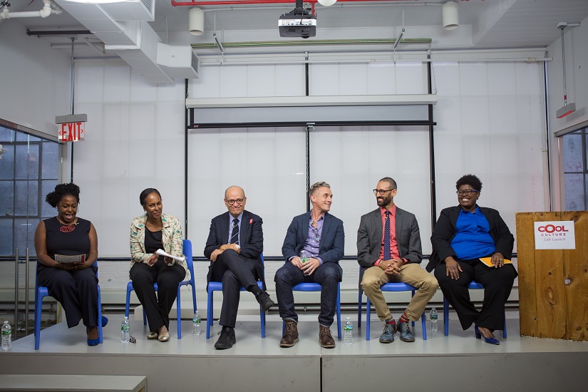 Museum panelist during program launch