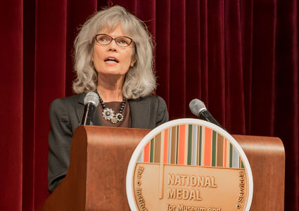 Institute of Museum and Library Services Director, Dr. Kathryn K. Matthew.