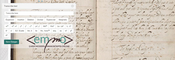 Shakespeare's transcribed text