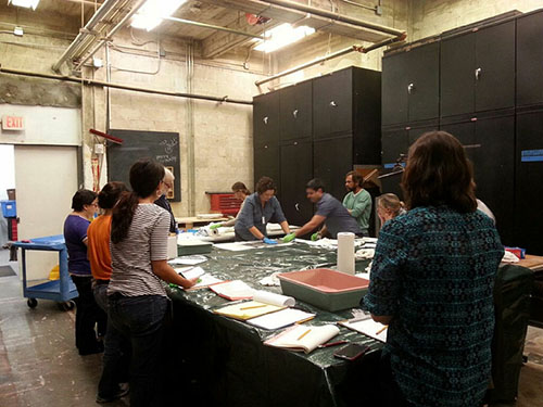 Small group, hands-on activities