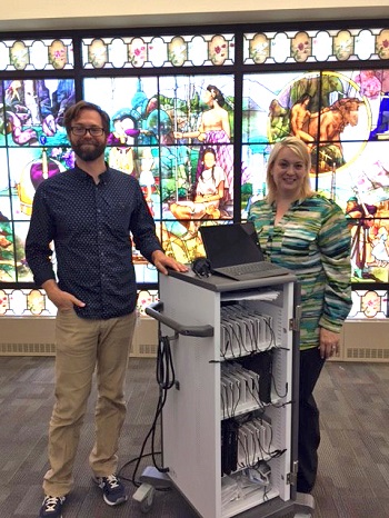 Nathan Robison, Charlene Crozier Orem Public Library