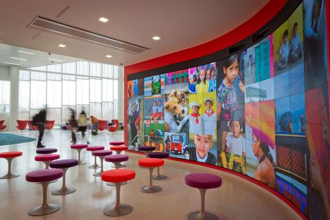 Saul Flores Exhibit Immersion Theater Hunt Library