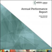 2020 Annual Performance Report Cover