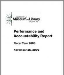 2009 Performance and Accountability Report Publication Thumbnail