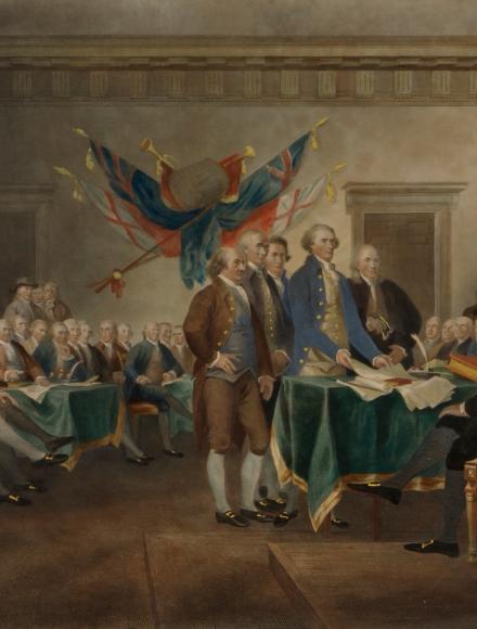 Signing of the Declaration of Independence Large